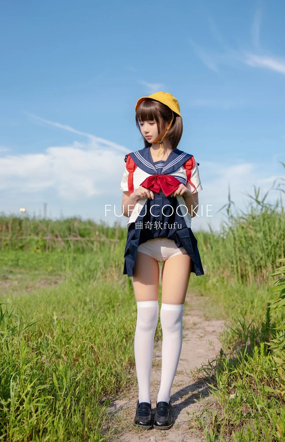 曲奇软fufu - No.002 放课后 [51P-89MB] tg@simisebaisi 【丝足阁】009.webp